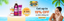 banner for a vitiligo treatment kit with products 